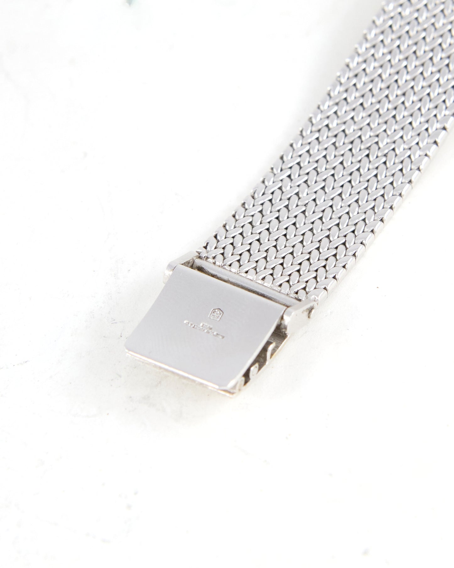 Audemars Piguet Ellipse Jumbo in White Gold with Silver Diamond Dial