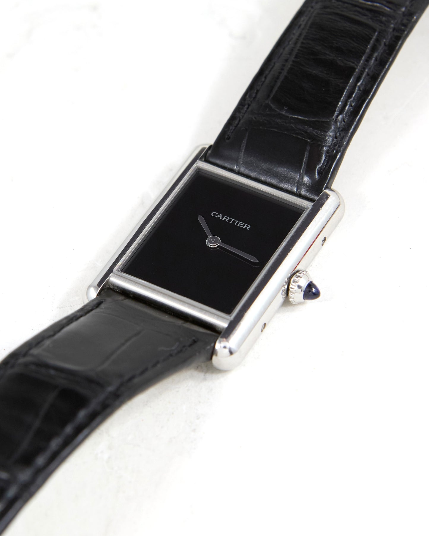 Cartier Tank Must Black Dial with Box & Papers