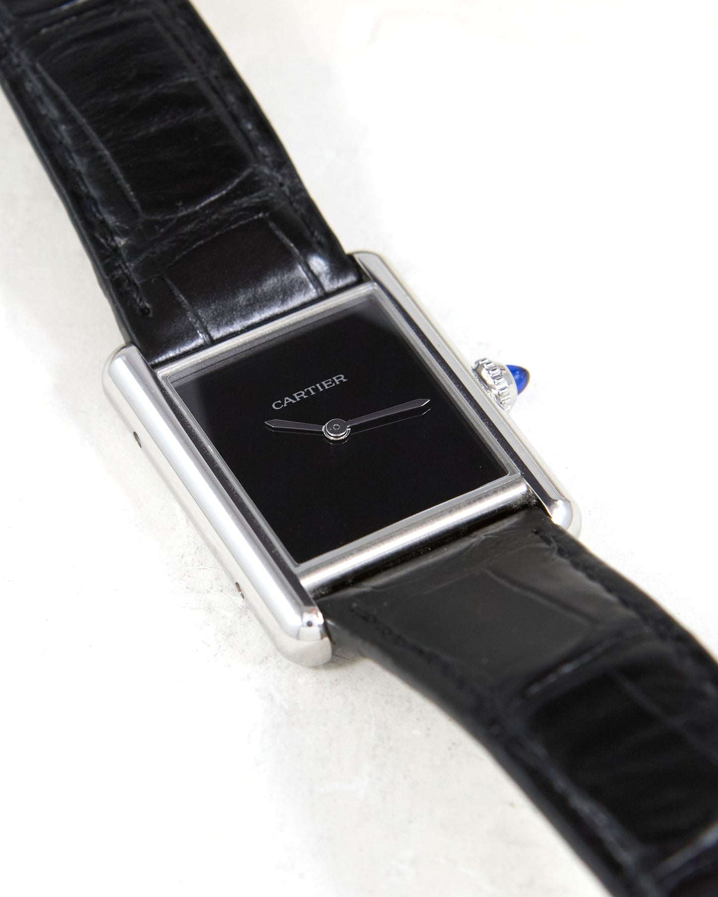 Cartier Tank Must Black Dial with Box & Papers