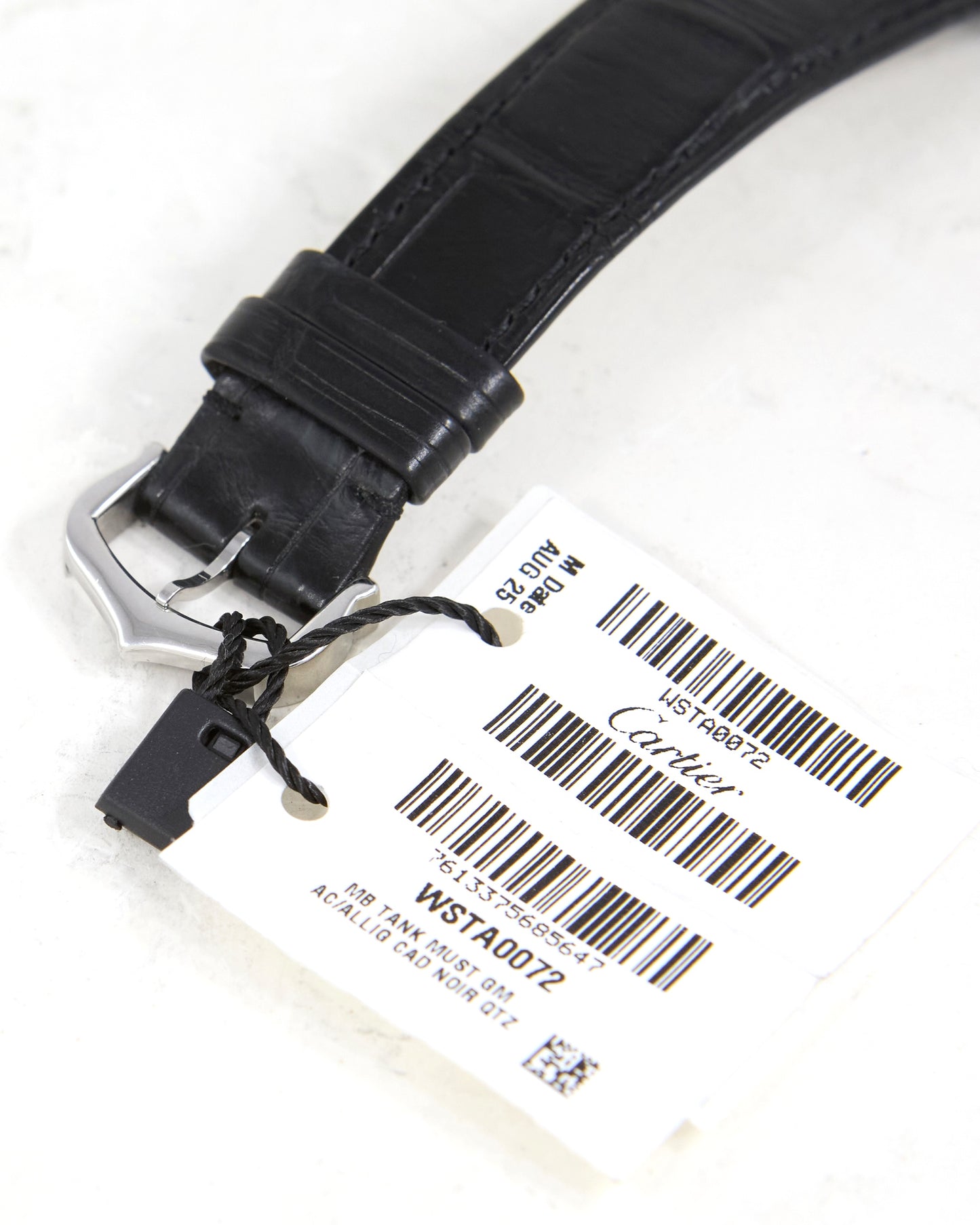 Cartier Tank Must Black Dial with Box & Papers