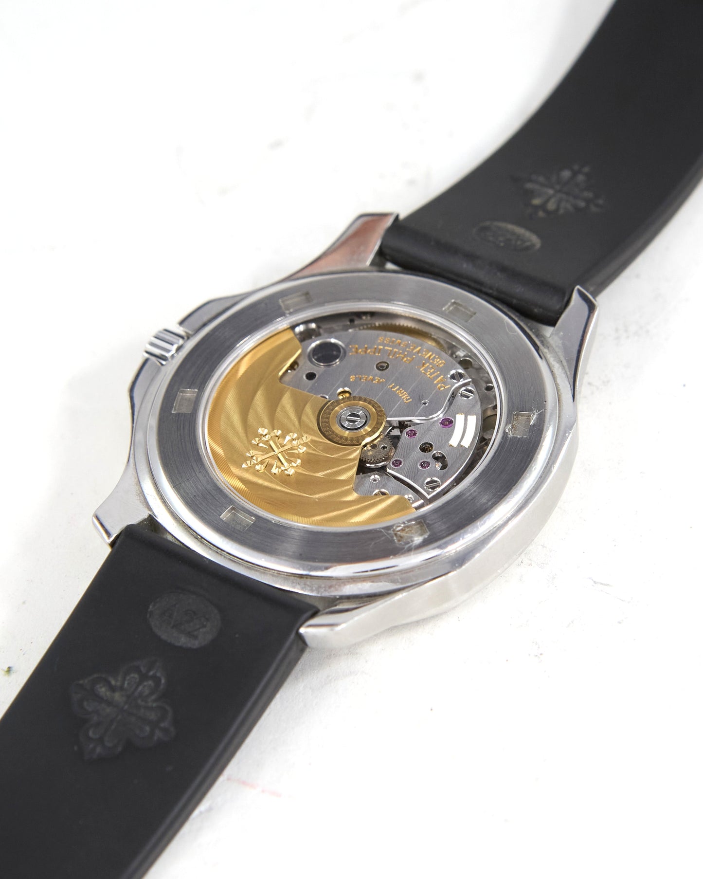 Patek Philippe Aquanaut 5065A in Steel Case on Rubber Strap