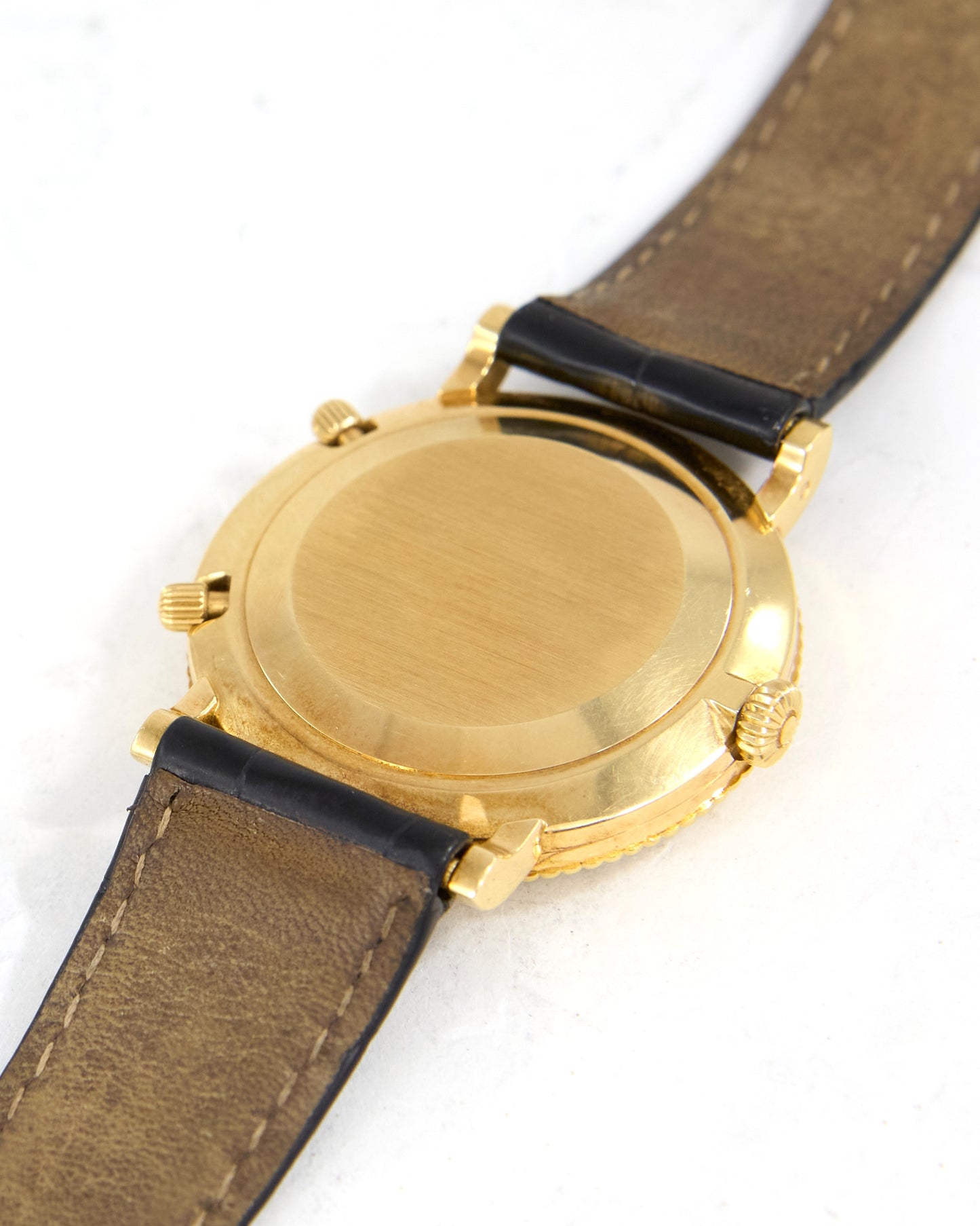 Patek Philippe Calatrava Travel Time 5034 Breguet Numeral Dial in Yellow Gold Case