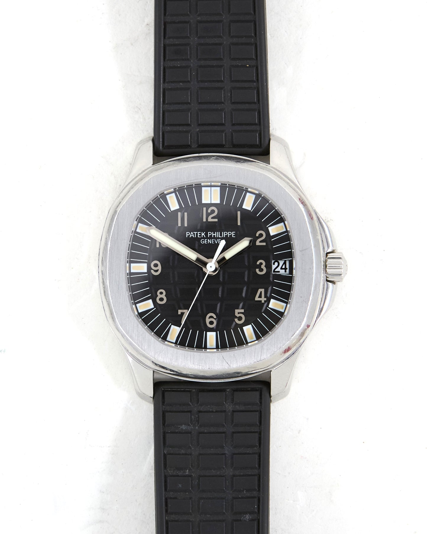 Patek Philippe Aquanaut 5065A in Steel Case on Rubber Strap