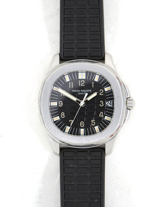 Patek Philippe Aquanaut 5065A in Steel Case on Rubber Strap
