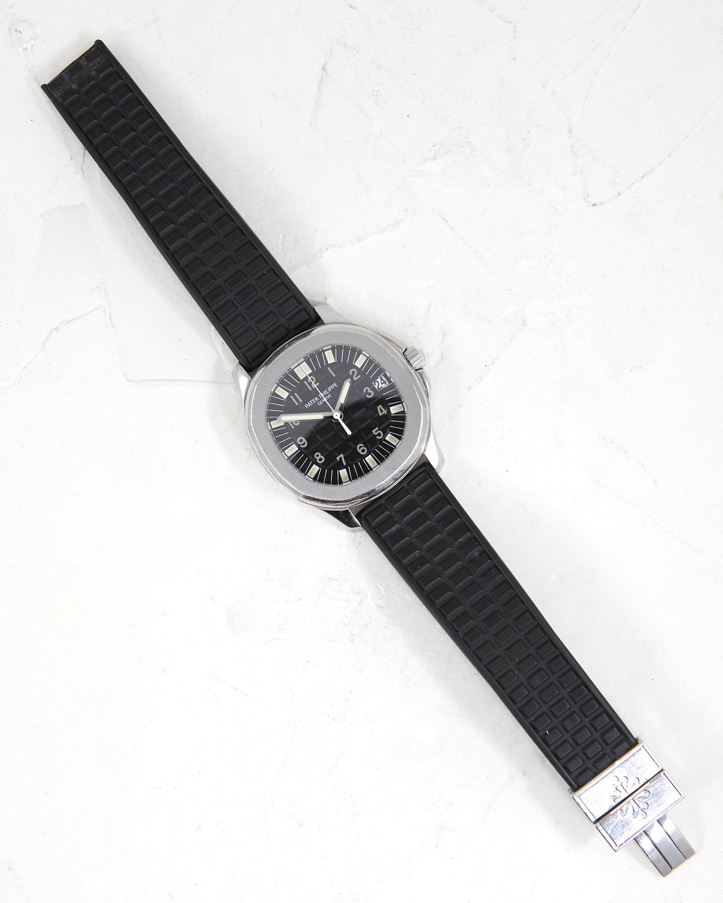 Patek Philippe Aquanaut 5065A in Steel Case on Rubber Strap