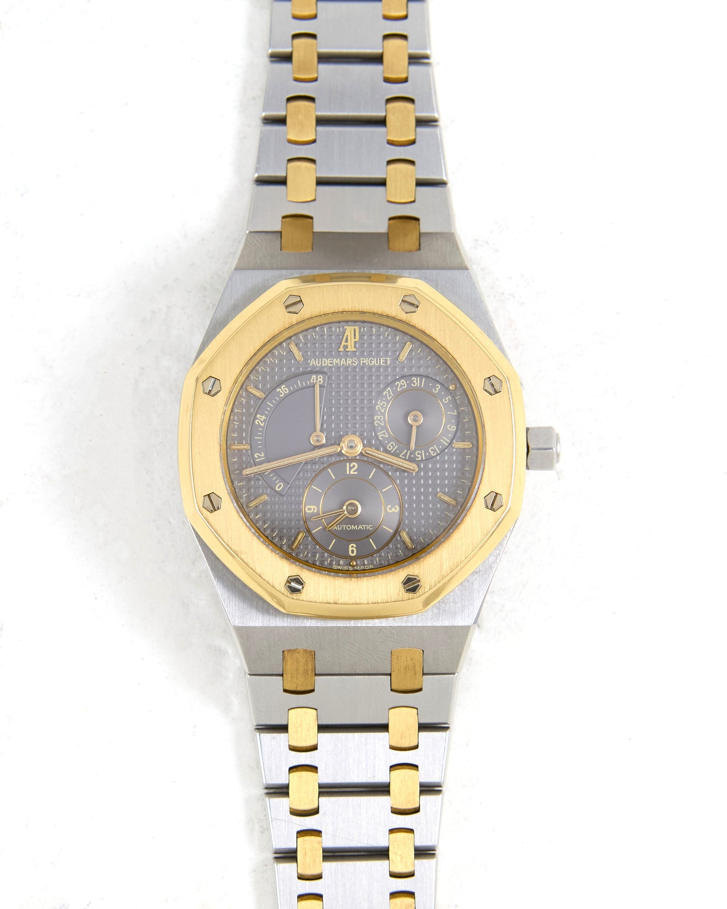 Audemars Piguet Royal Oak Dual Time 25730SA in Steel and Gold Case