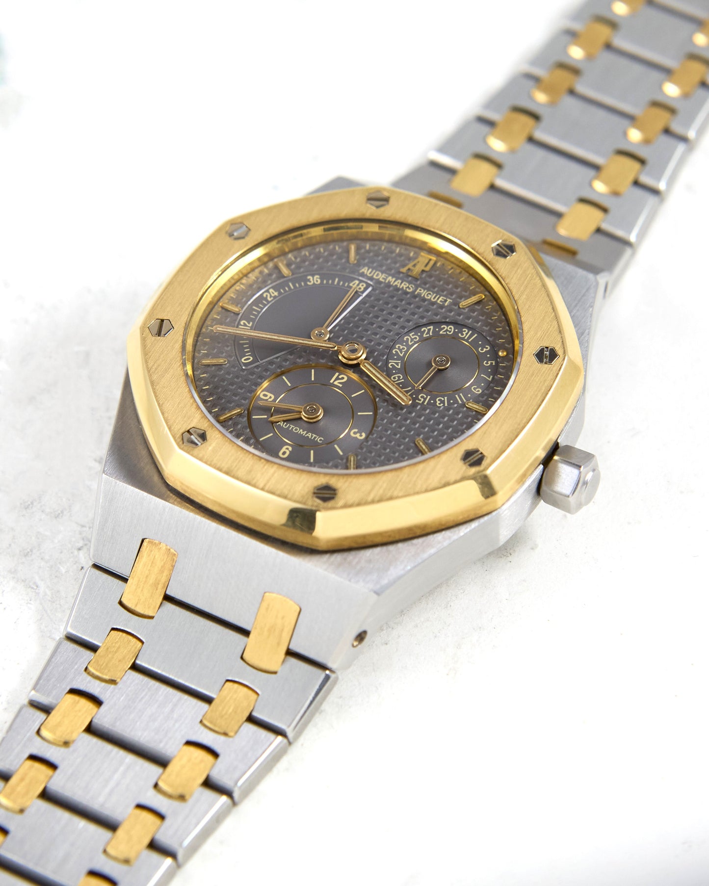 Audemars Piguet Royal Oak Dual Time 25730SA in Steel and Gold Case