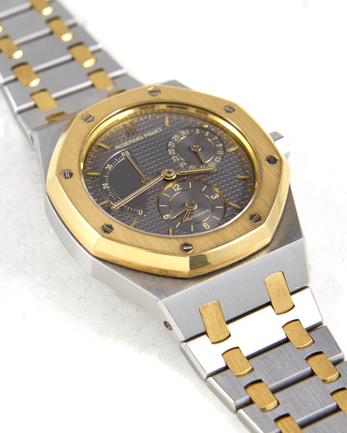 Audemars Piguet Royal Oak Dual Time 25730SA in Steel and Gold Case