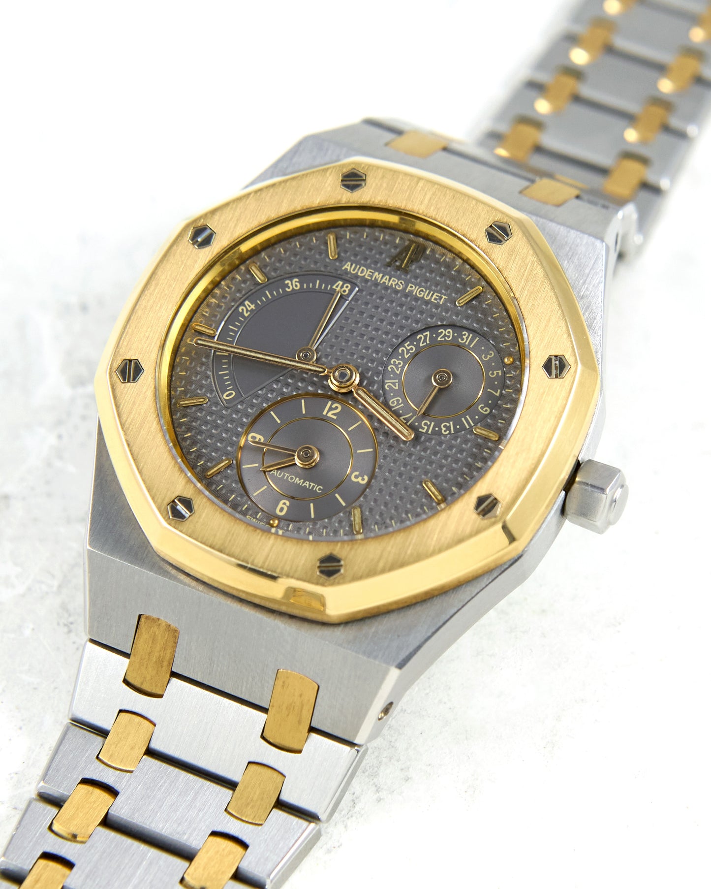 Audemars Piguet Royal Oak Dual Time 25730SA in Steel and Gold Case