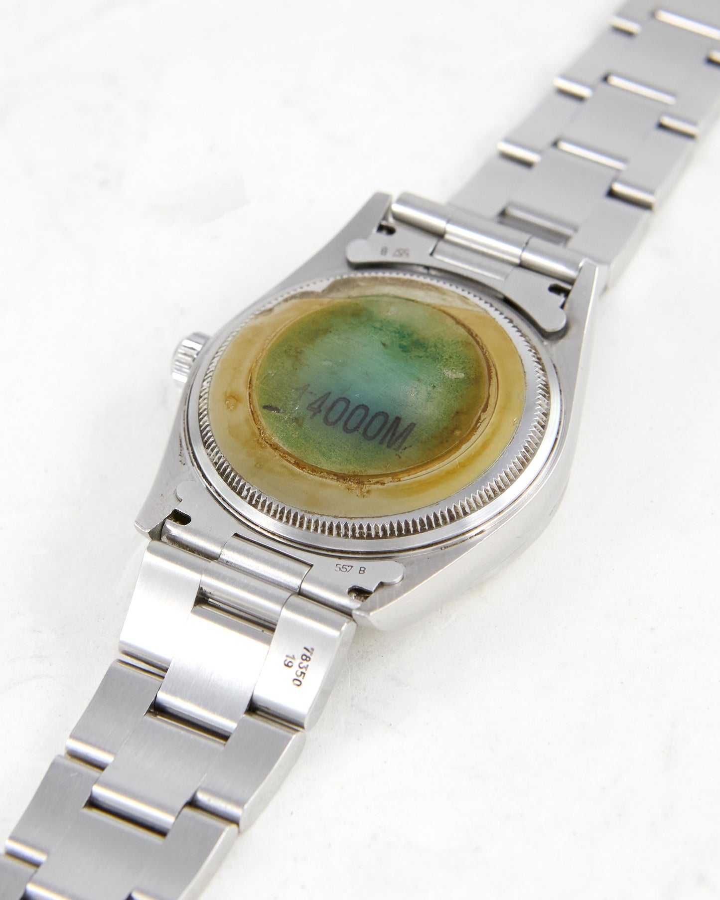 Rolex Air-King 14000M Black Dial on Oyster Bracelet with Rolex Papers