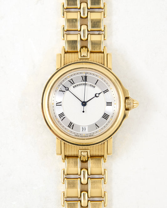 Breguet Marine 5800BA Automatic in Yellow Gold Case and Bracelet