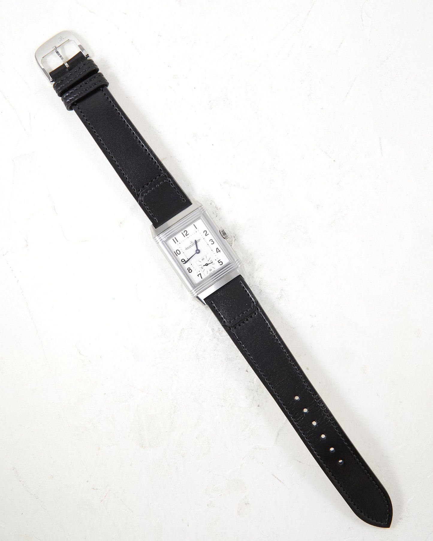 Jaeger-LeCoultre Reverso Classic Monoface Small Seconds in Steel with Box & Papers - Unworn Condition