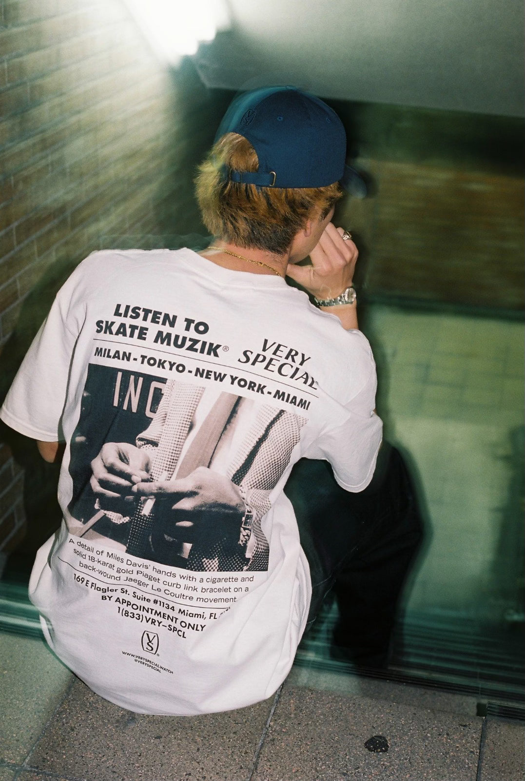 Very Special x Skate Muzik Tee - White