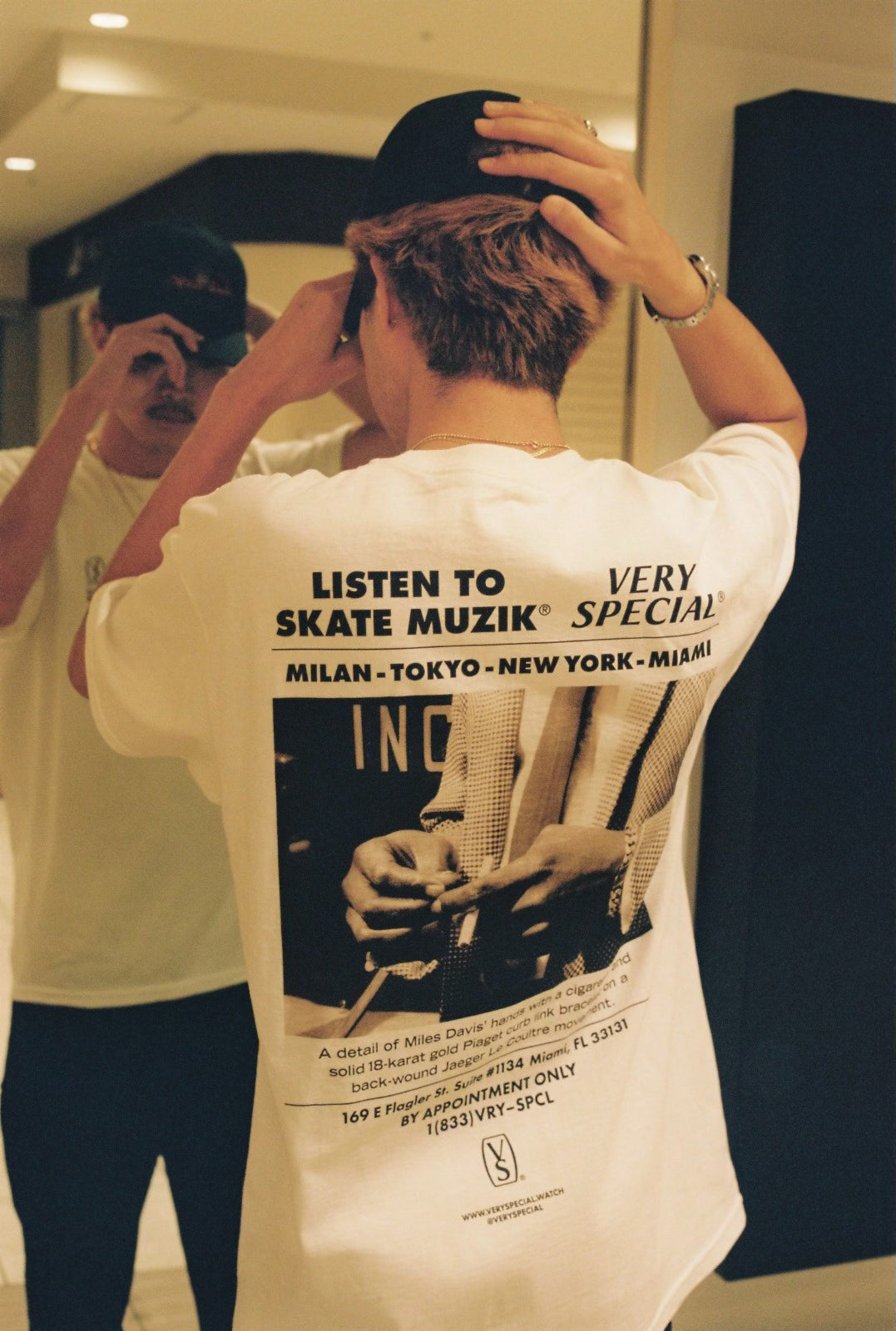Very Special x Skate Muzik Tee - White