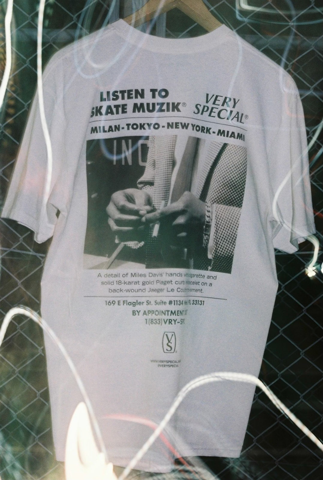 Very Special x Skate Muzik Tee - White