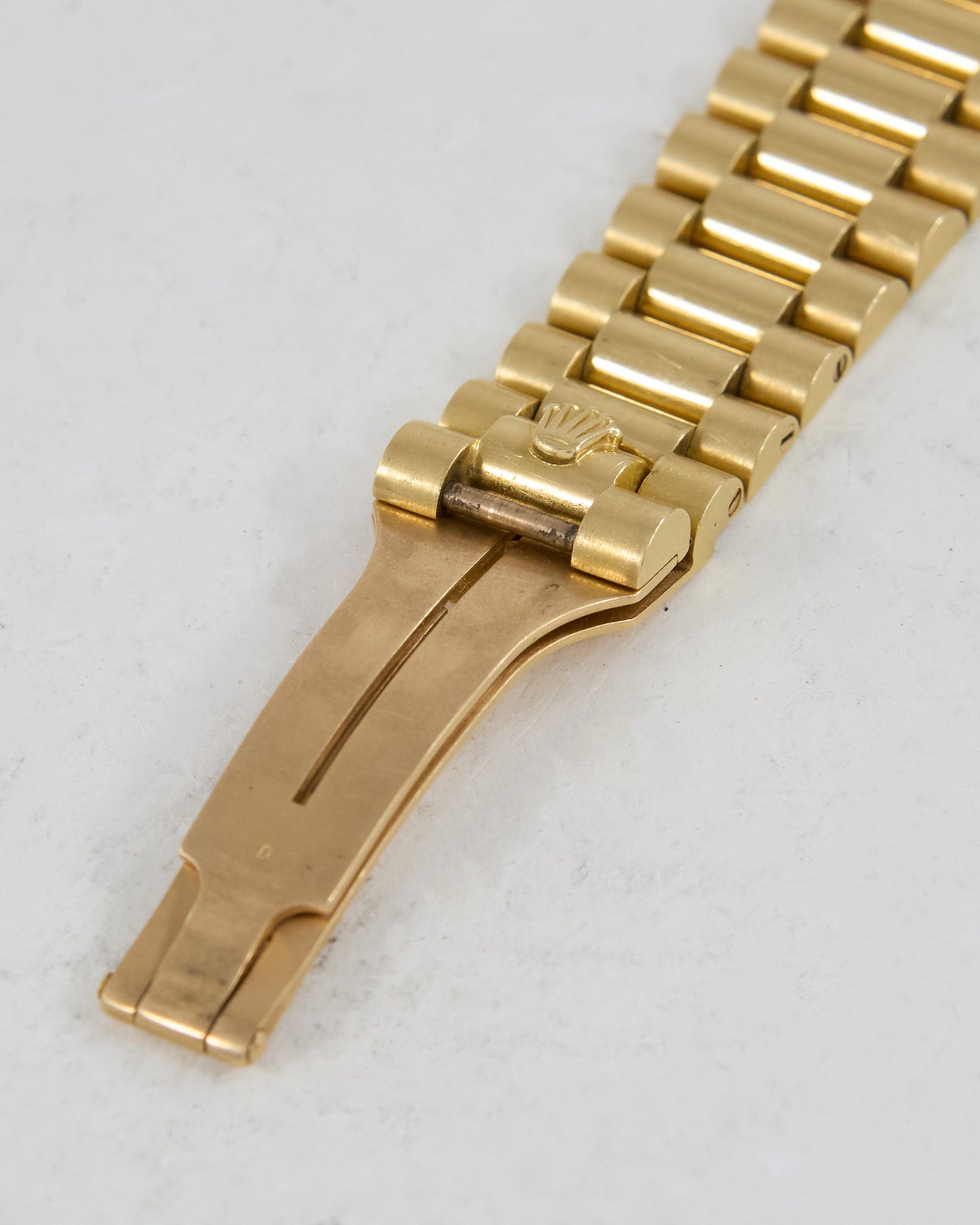 Rolex Day-Date Indigo Dial in Yellow Gold with President Bracelet