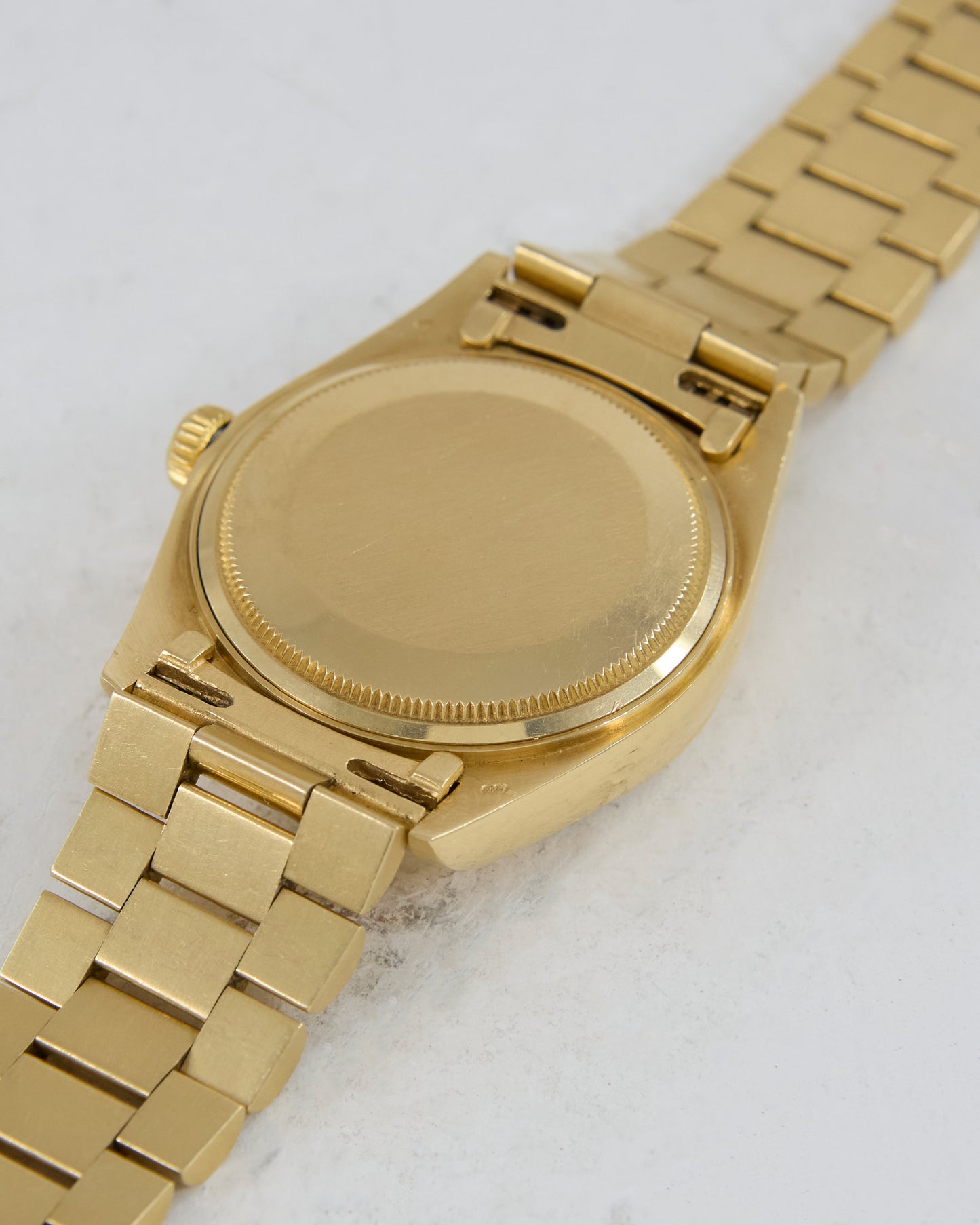 Rolex Day-Date Indigo Dial in Yellow Gold with President Bracelet