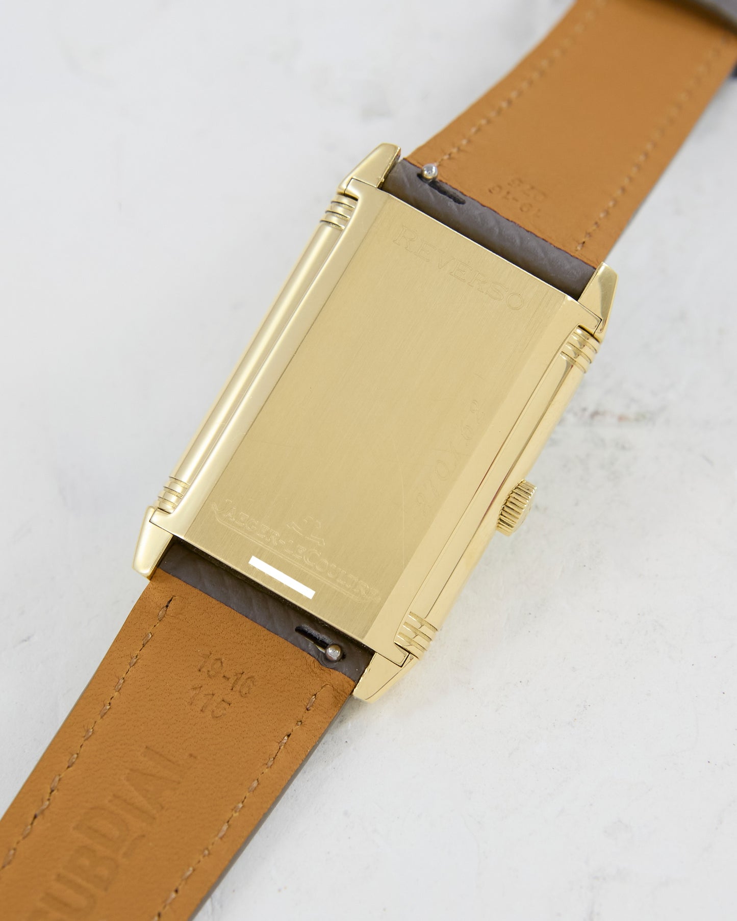 Jaeger-LeCoultre Reverso Grande Taille in Yellow Gold with Box and Papers