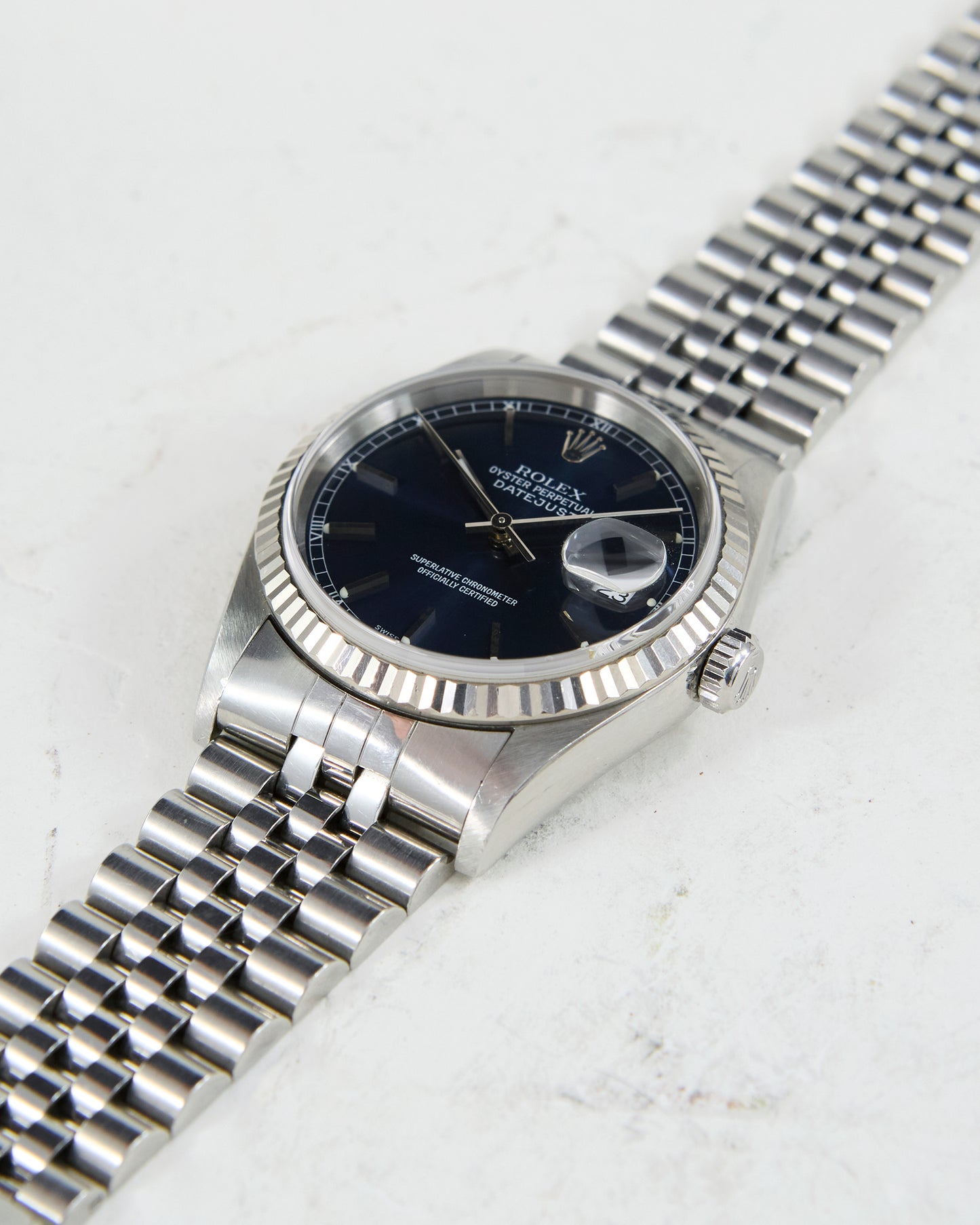 Rolex Datejust Blue Dial on Jubilee Bracelet