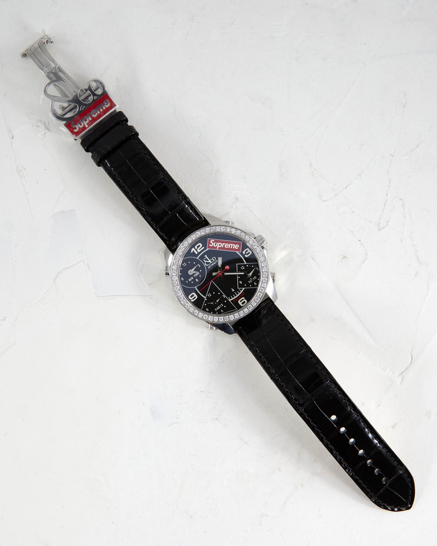 Jacob & Co Supreme Four Time Zone with Box & Papers Unworn Condition