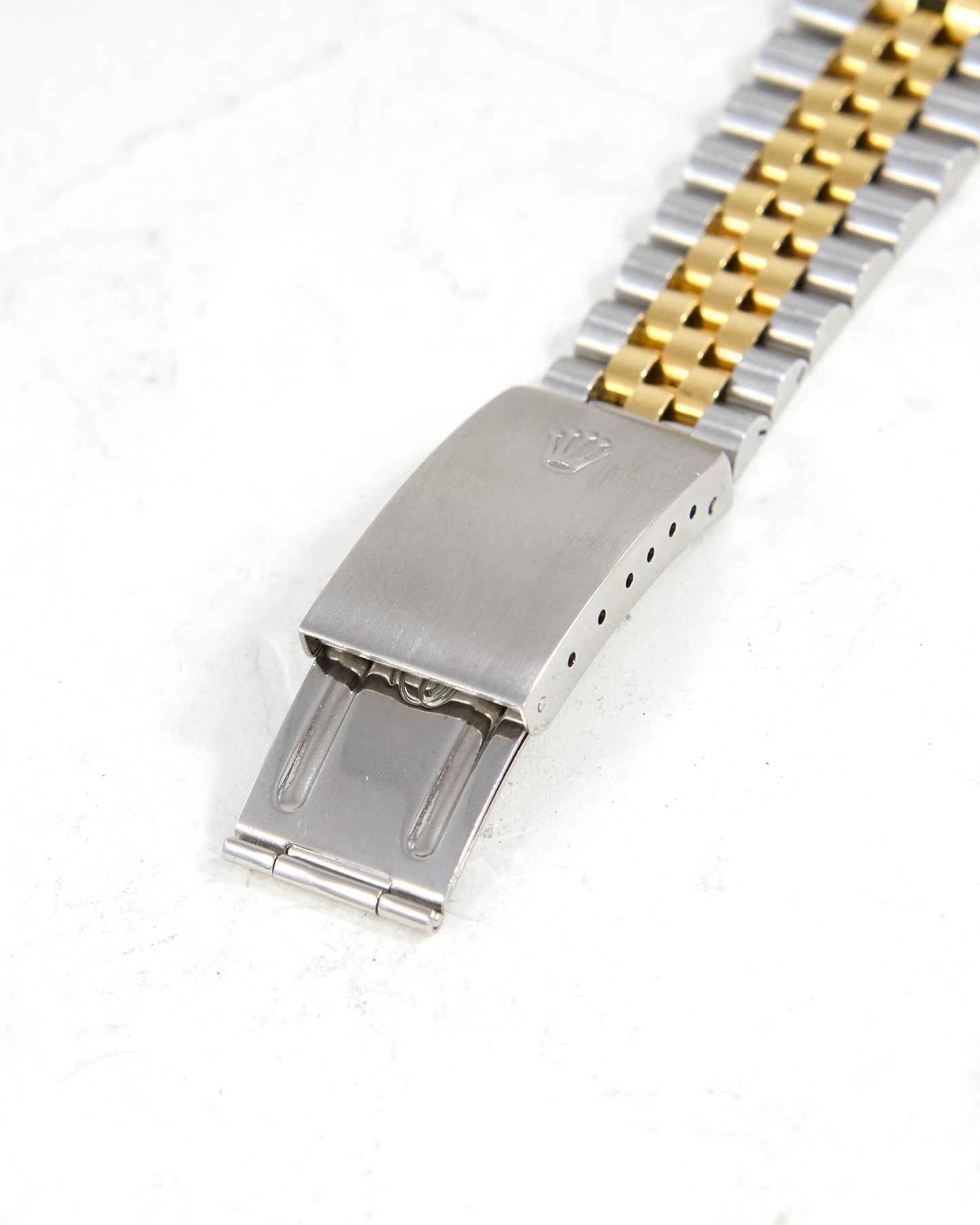 Rolex Datejust 16233 "Purple Galaxy" Dial in Steel & Gold Case