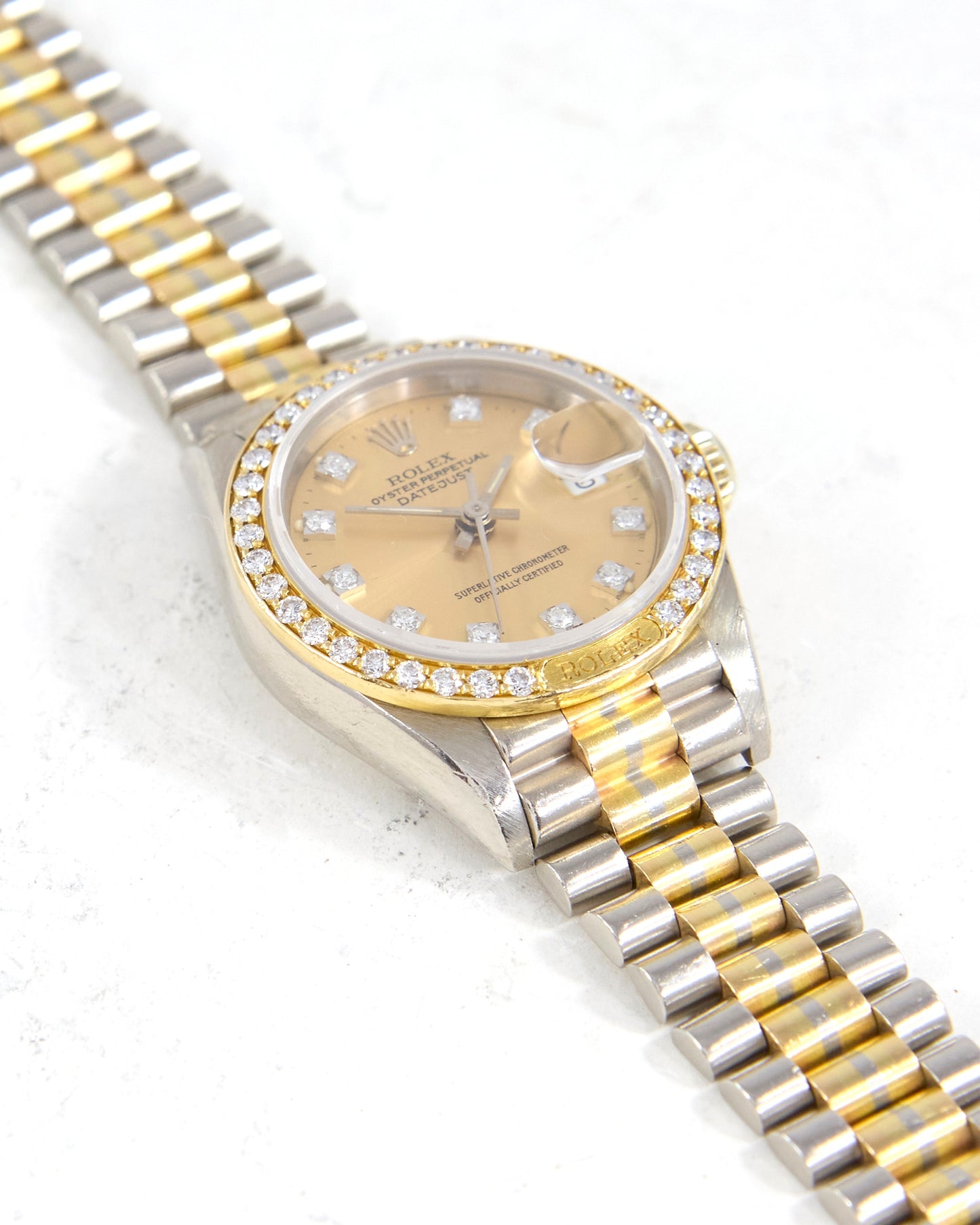 Rolex Ladies Datejust 69179 Tridor Crown Collection