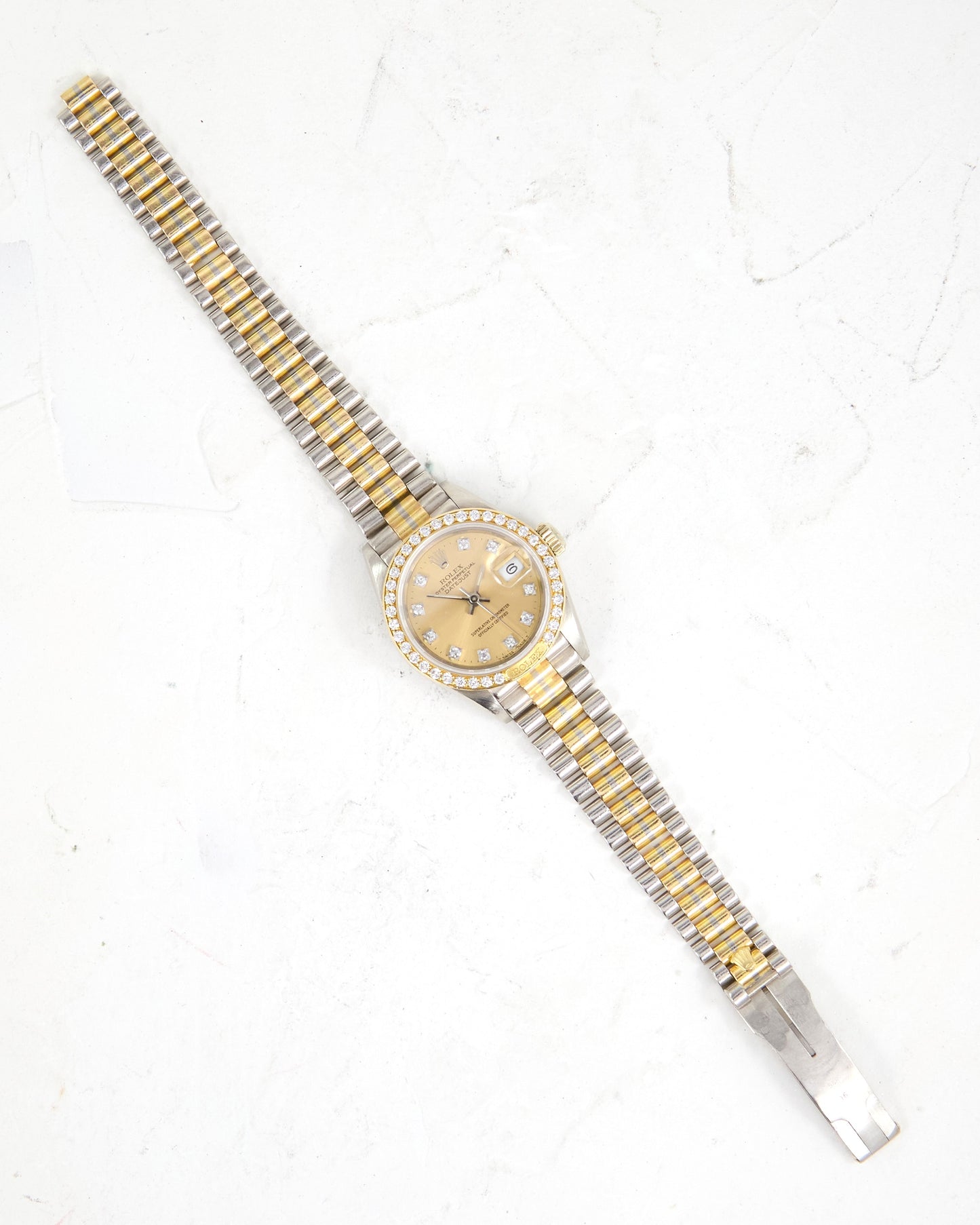 Rolex Ladies Datejust 69179 Tridor Crown Collection